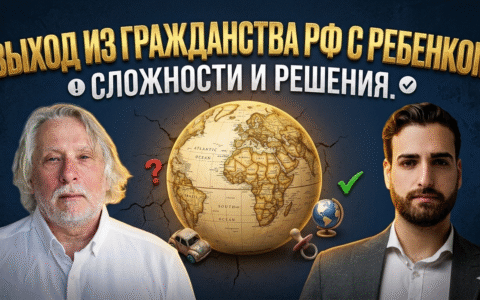 Выход из гражданства РФ с несовершеннолетними детьми.